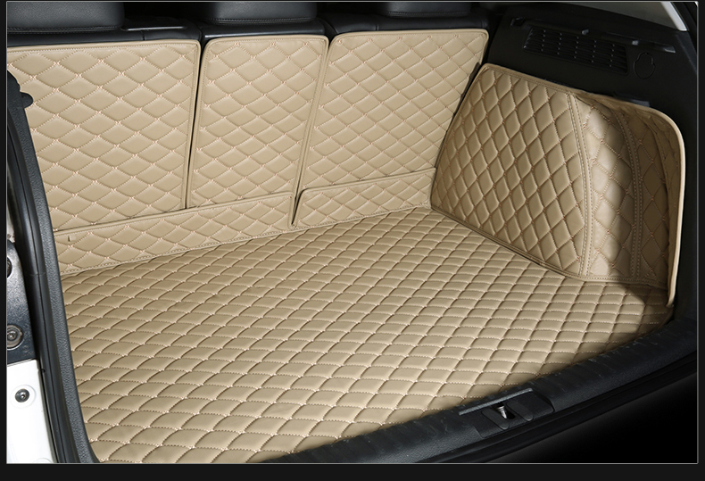 D Leather Car Rear Boot Carpet